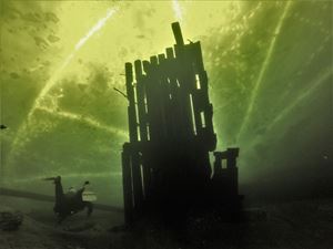 Picture of Алтын-Кёль подо льдом